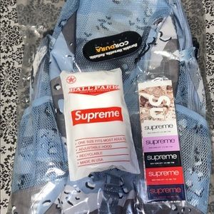 Supreme Backpack Blue Chocolate Chip Camo
